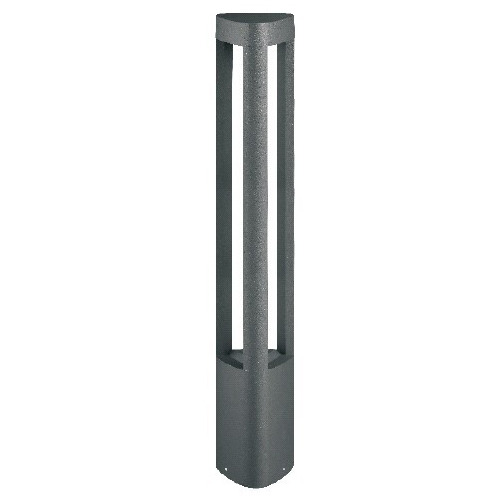 Grey LED Aluminium Bollard