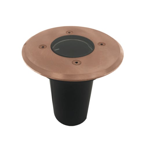 Copper 14 1cm Round Inground Uplight