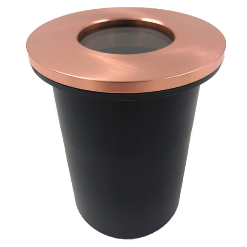 Copper 10 5cm Round Inground Uplight