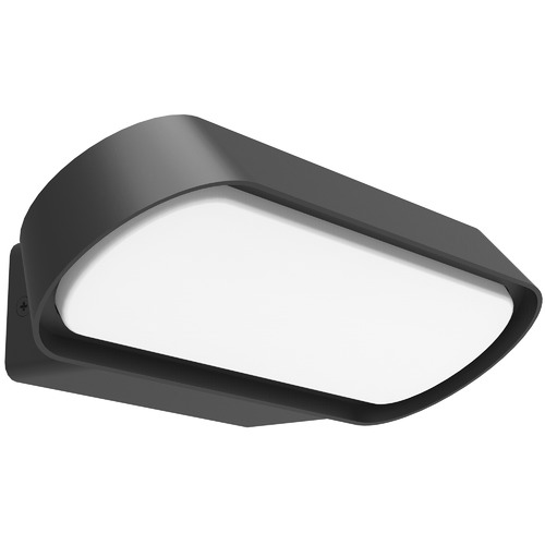 Glans 18cm Aluminium Outdoor Wall Light