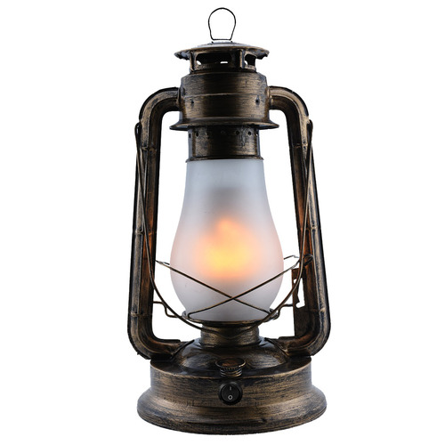 Kerosene Replica Rechargeable Table Lamp | Temple & Webster