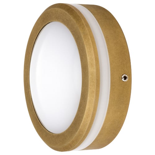 Antique Brass LED Step Light