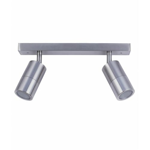 GU10 Adjustable 2 Light Outdoor Spotlight