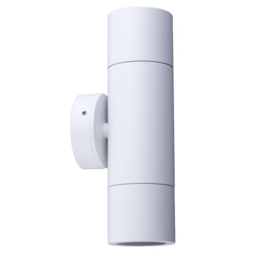 GU10 21cm Aluminium Outdoor Wall Light