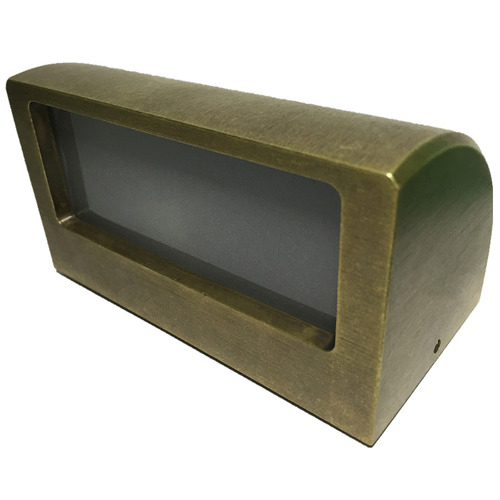 Bronze 11 5cm Curved Step Light