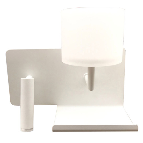 White Vigol Aluminium Wall Light