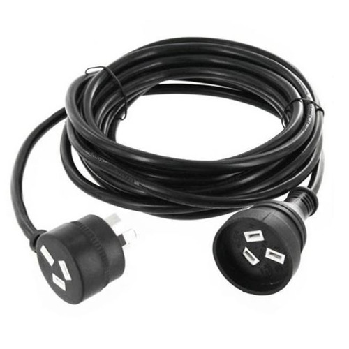 Black Piggy Back Extension Leads