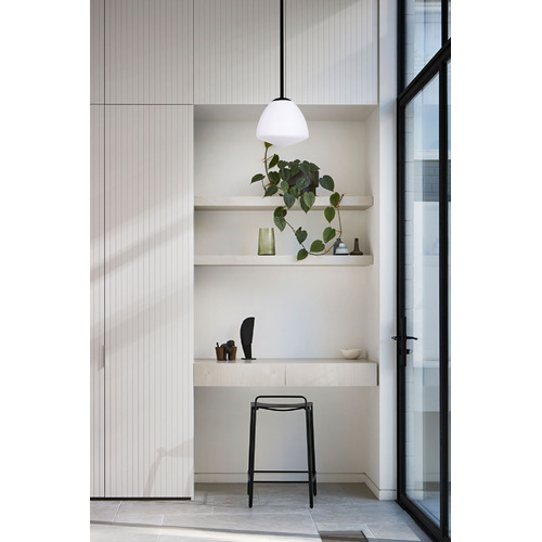Ciotola Glass & Iron Pendant Light