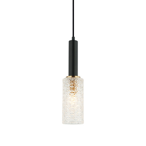 Cleo Glass & Iron Pendant Light