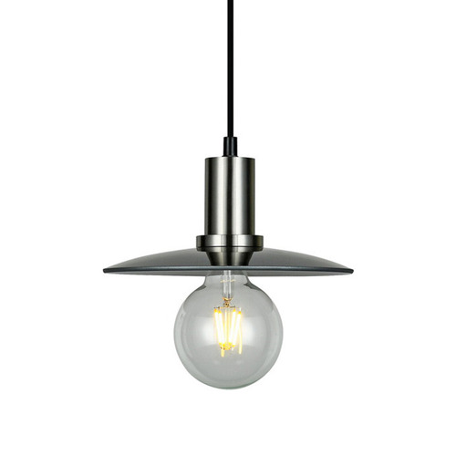 Chapeau Glass & Iron Pendant Light