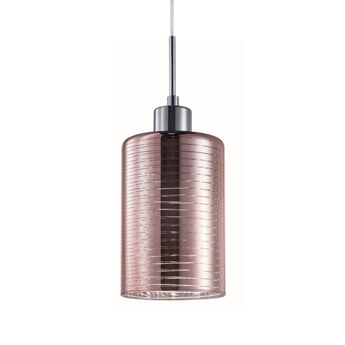 Espejo Glass & Iron Pendant Light