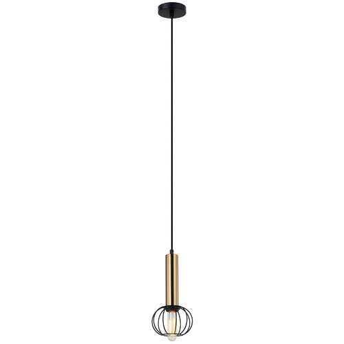 Matte Black Corazon Round Pendant Light