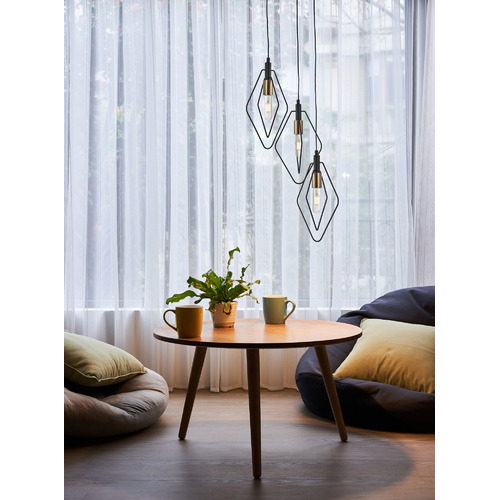 Contour Rectangular Iron Pendant Light