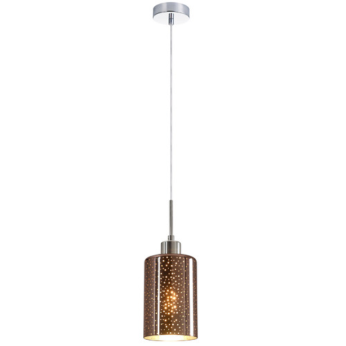 Dotted Espejo Glass & Iron Pendant Light