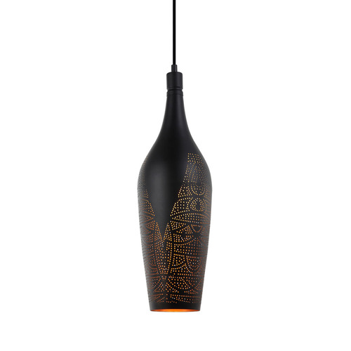 Marrakesh Bottle Iron Pendant Light