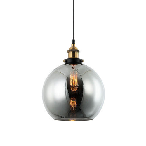 Pesini Glass & Iron Pendant Light