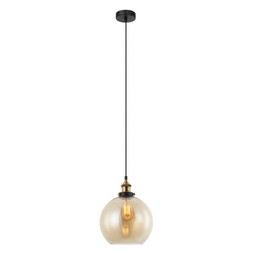 Pesini Glass & Iron Pendant Light