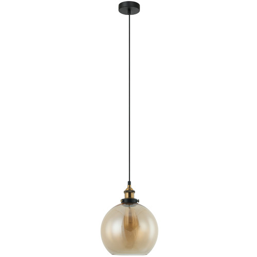 Pesini Glass & Iron Pendant Light