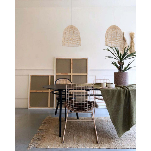Rota Rattan Pendant Light