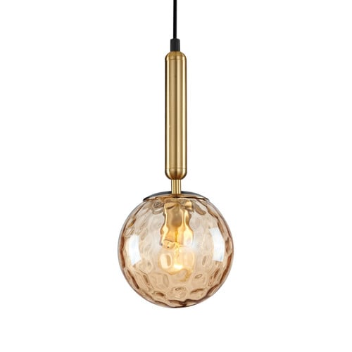 Trattino Glass & Iron Pendant Light