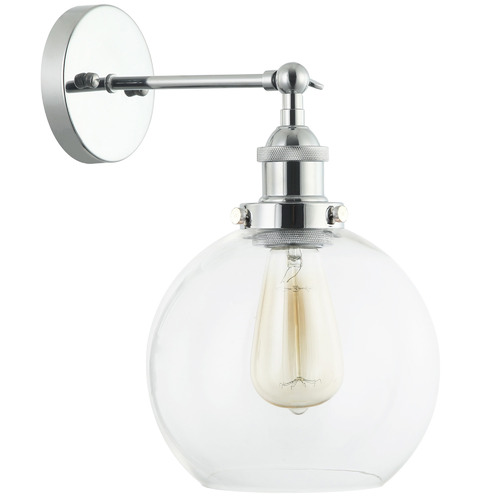 Pesini Glass & Iron Wall Light