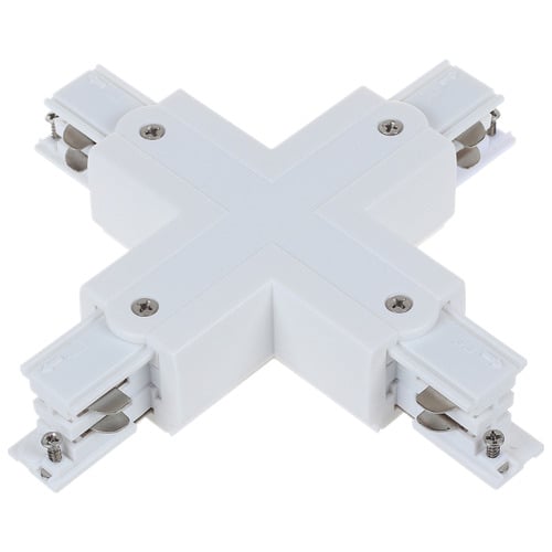 4 Wire 3 Circuit Track X-Piece Connector