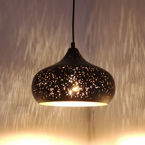 Marrakesh Champagne Iron Pendant Light