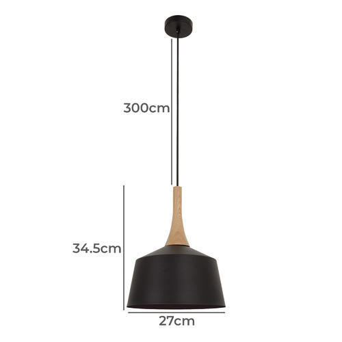 Blackhazel-Steel-and-Wood-Pendant-Light-NORDIC