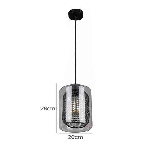 Black-Lyne-1-Light-Iron-and-Glass-Pendant