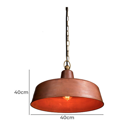 Copper Deksel Pendant Light