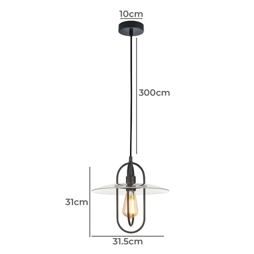 Papillon-Glass-and-Iron-Pendant-Light