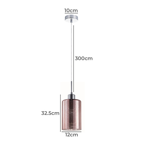 Espejo-Glass-and-Iron-Pendant-Light