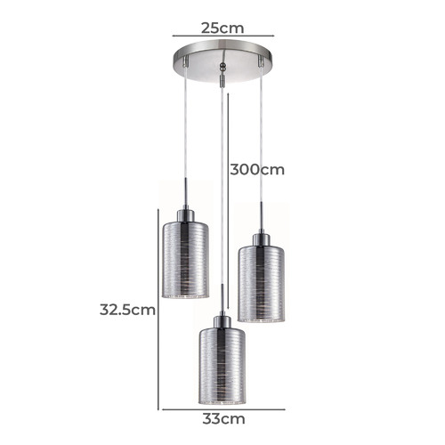 Line-Espejo-3-Light-Pendant