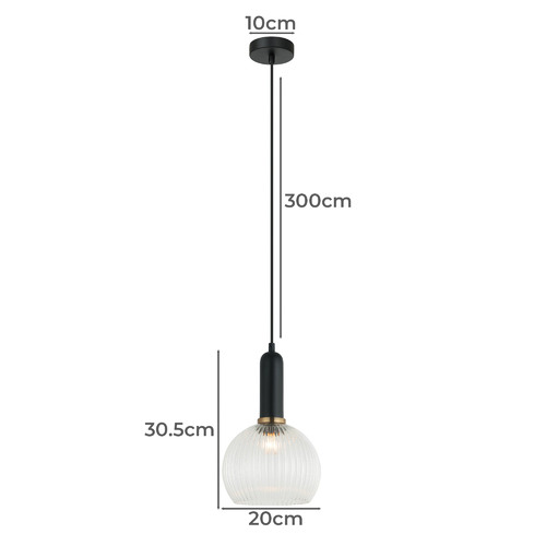 Vintaj-Ribbed-Glass-and-Iron-Pendant-Light