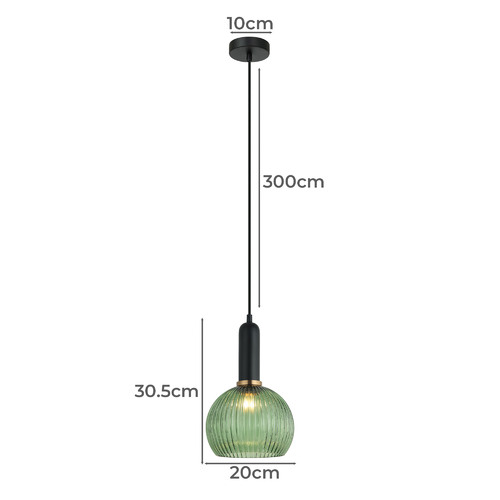 Vintaj-Ribbed-Glass-and-Iron-Pendant-Light