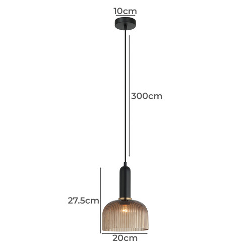 Vintaj-Dome-Glass-and-Iron-Pendant-Light