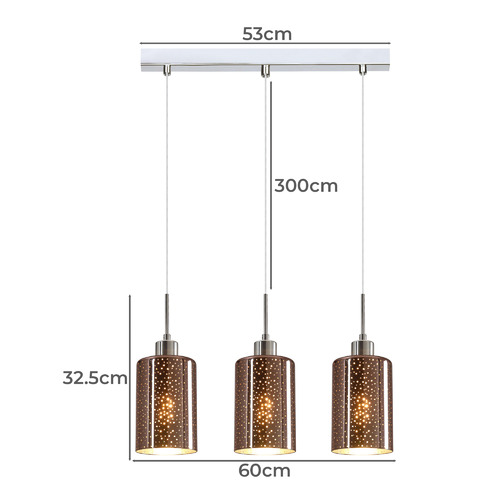 Espejo-Linear-3-Light-Pendant