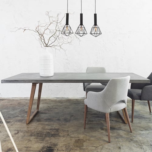 Band 40cm 3 Light Iron Pendant