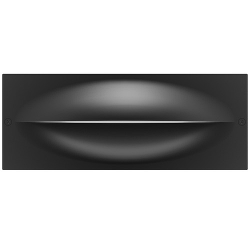 Dark Grey Eyelid Recessed 13W LED Outdoor Wall Light