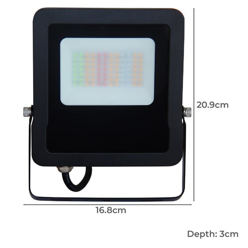 Black LED Flood Light