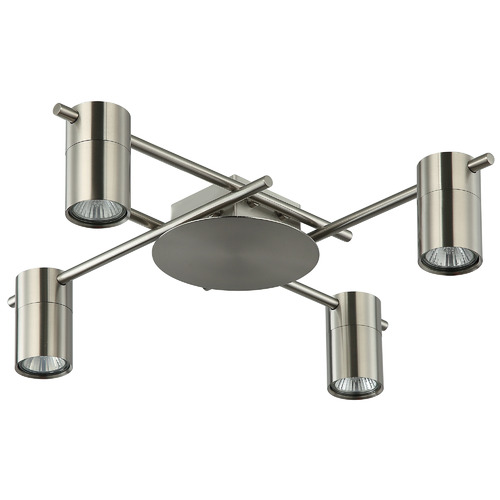 Chrome Spot Adjustable 4 Light Spotlight