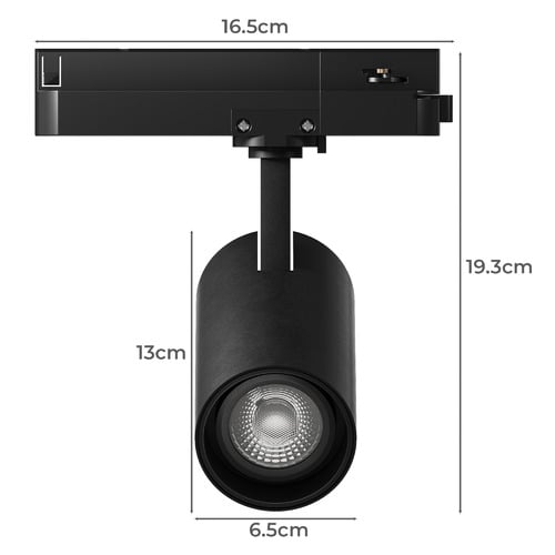 3 Wire 1 Circuit 15W LED Tracklight