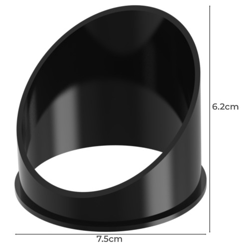 Wide Spread Tracklight Shade