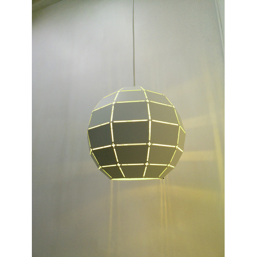 Tiled Armis 30cm Iron Pendant Light