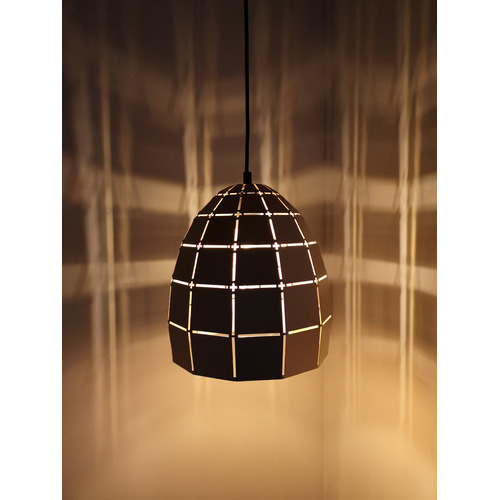 Tiled Armis 25cm Iron Pendant Light