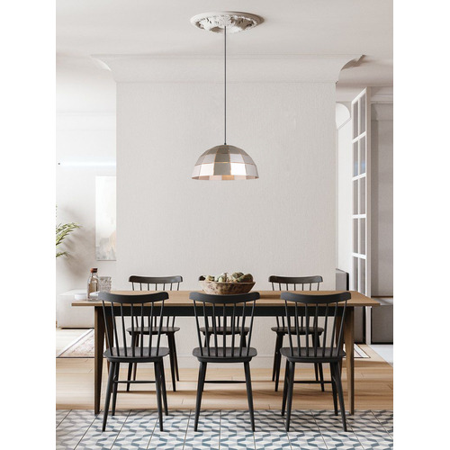 Tiled Armis 40cm Iron Pendant Light