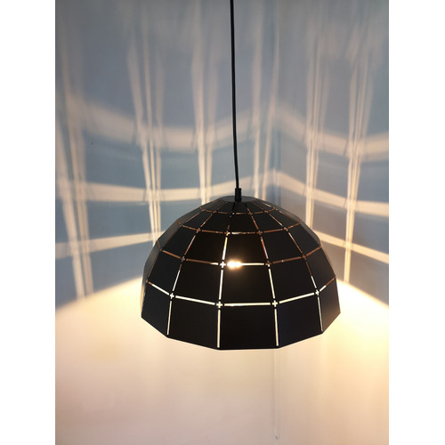Tiled Armis 40cm Iron Pendant Light