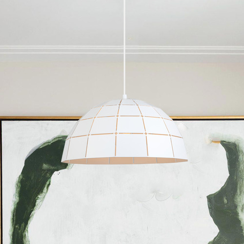 Tiled Armis 40cm Iron Pendant Light