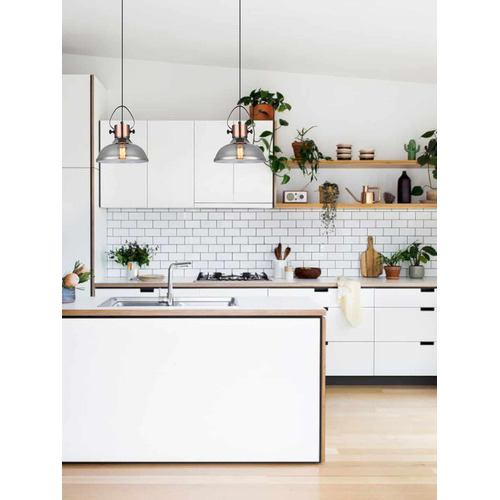 King Swindale Glass Pendant Light
