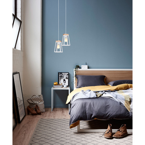 Derwent 1 Light Iron Pendant